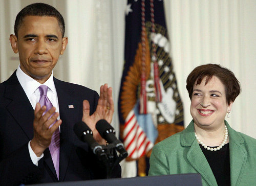 Barack Obama and Elena Kagan